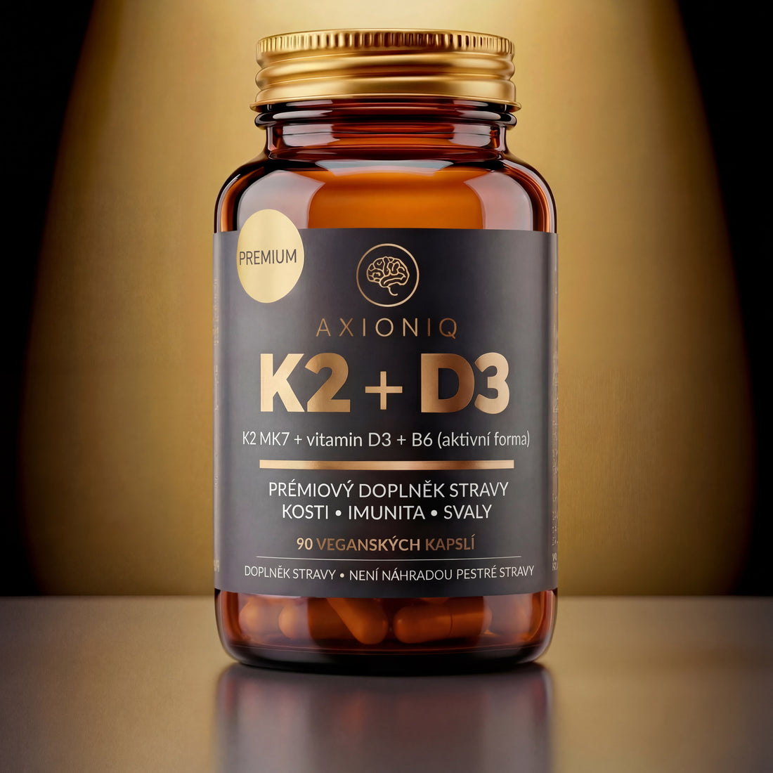 Vitamin K2 (MK-7) + D3 + B6