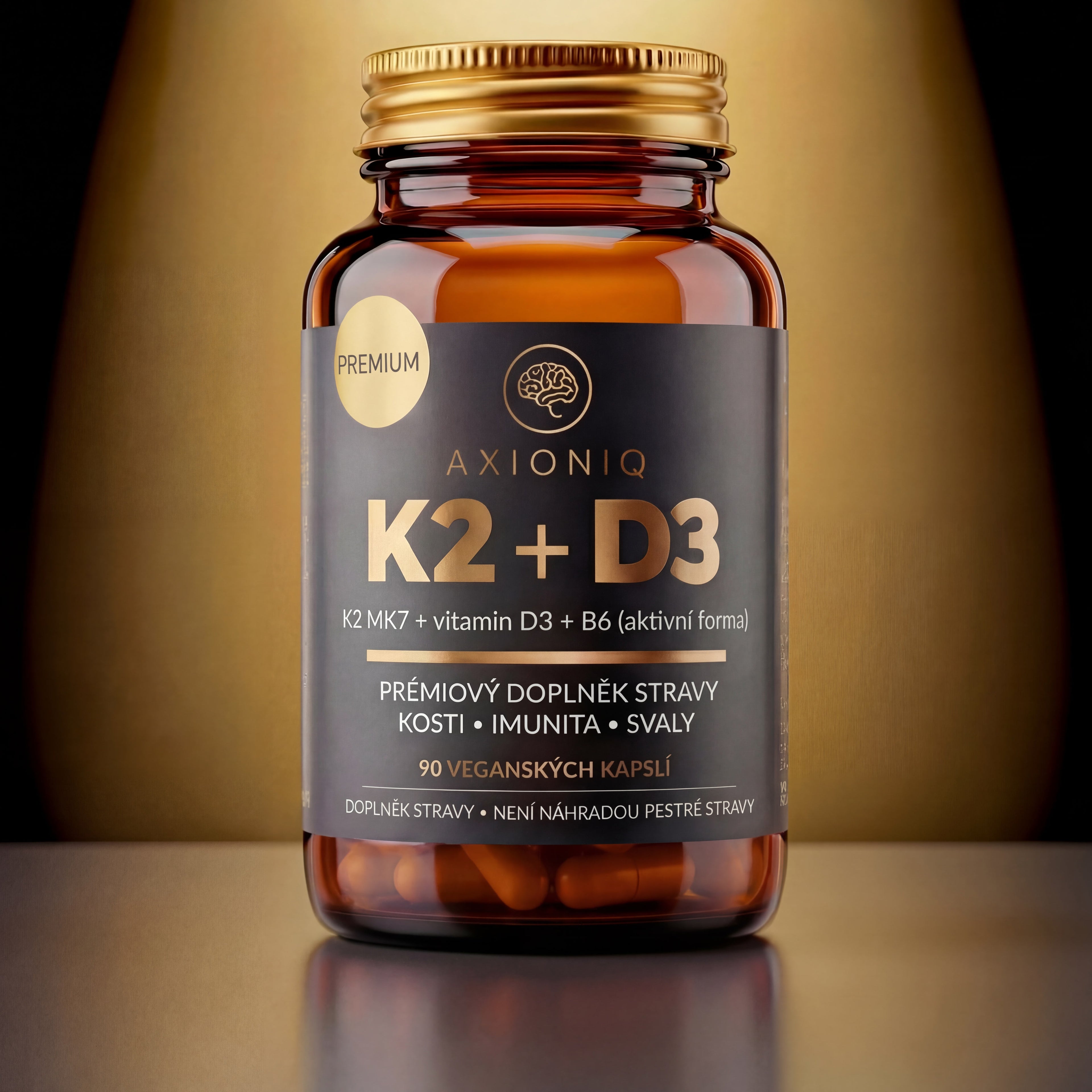 Vitamin K2 (MK-7) + D3 + B6